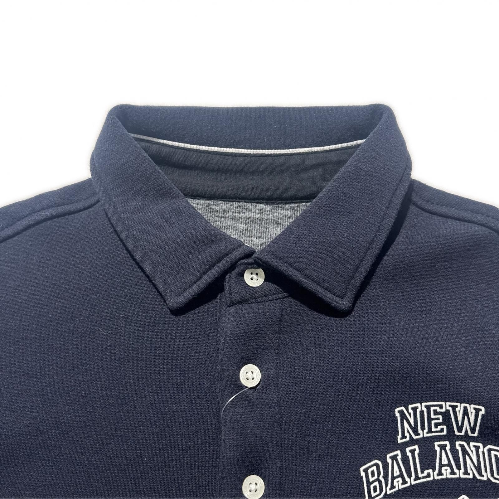 ニューバランス ゴルフ ポロシャツ【ネイビー/４】新品！ NewBalance golf ポロシャツ ニューバランス] ゴルフ 長袖 ポロシャツ
