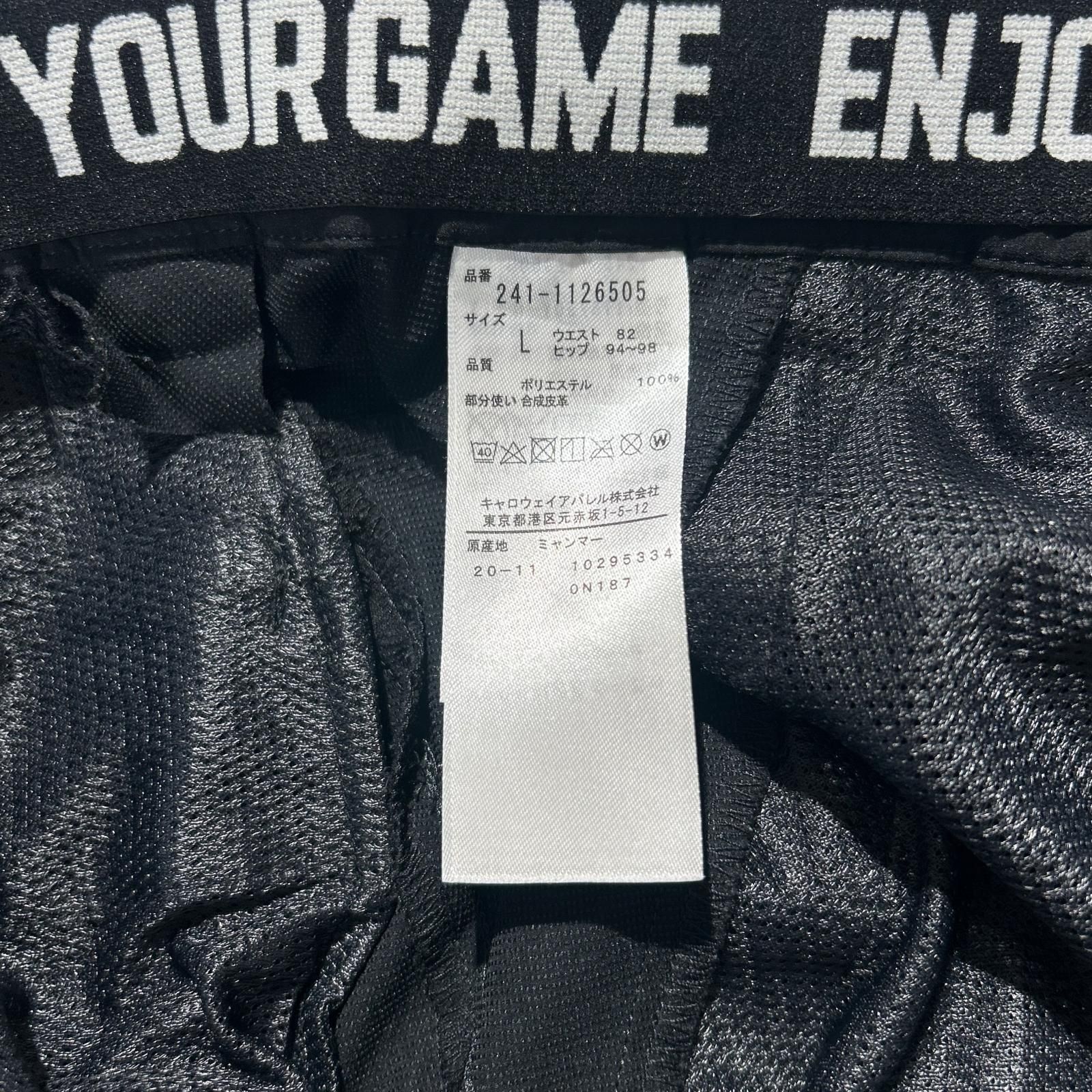 キャロウェイ　メンズゴルフ　黒　スラックス　Lサイズ 新品未使用 Callaway（キャロウェイ） （閉店セールパンツ）キャロウェイ ゴルフ