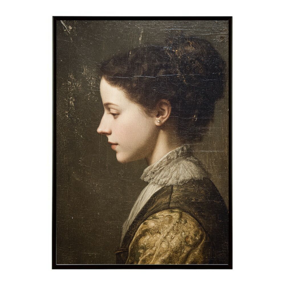 A2サイズ（約42x59cm）】【lm-poster-6643】【フレーム付き】肖像画