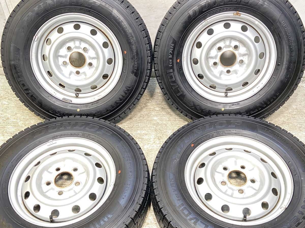 185/80R14 102/100LT ダンロップ ウィンターマックス LV01 for VAN