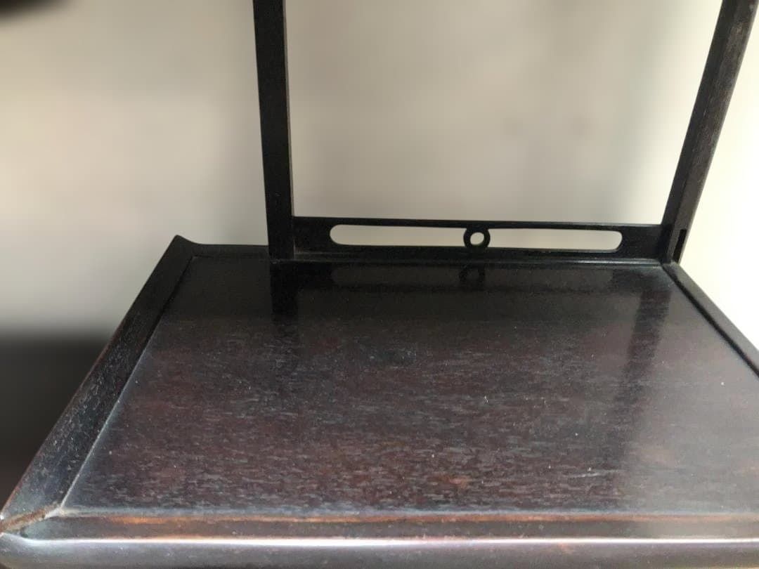 箪笥 飾り棚 違い棚 茶道具透かし彫り 和箪笥 アンティーク ビンテージ