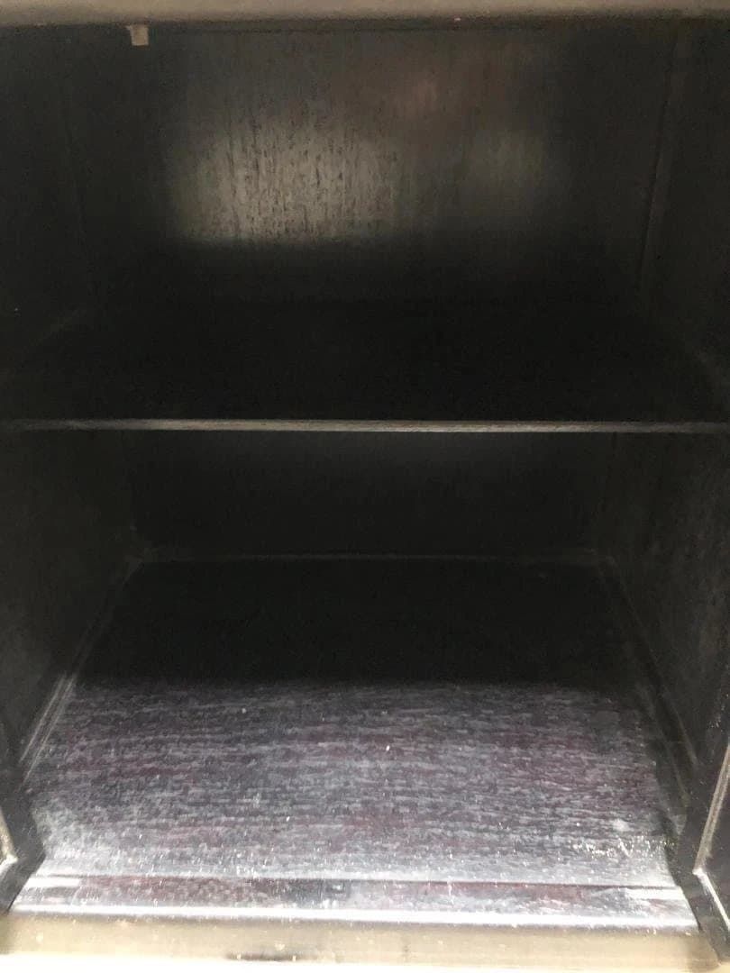 箪笥 飾り棚 違い棚 茶道具透かし彫り 和箪笥 アンティーク ビンテージ