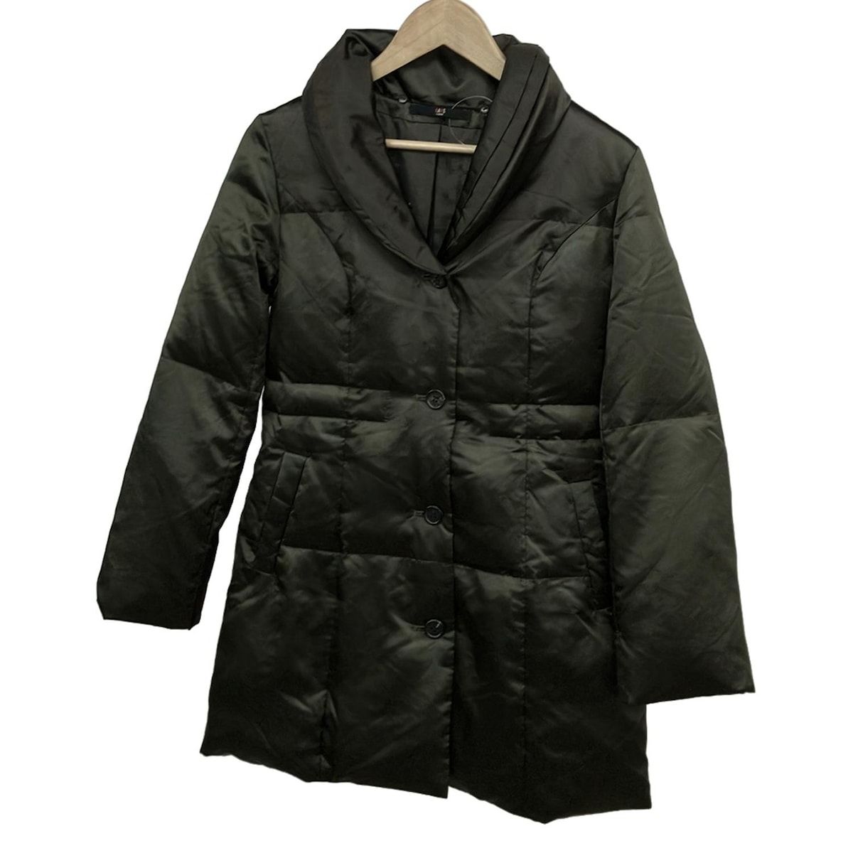 ダックス DAKS ダウンコート サイズ38 L - ダークブラウン レディース