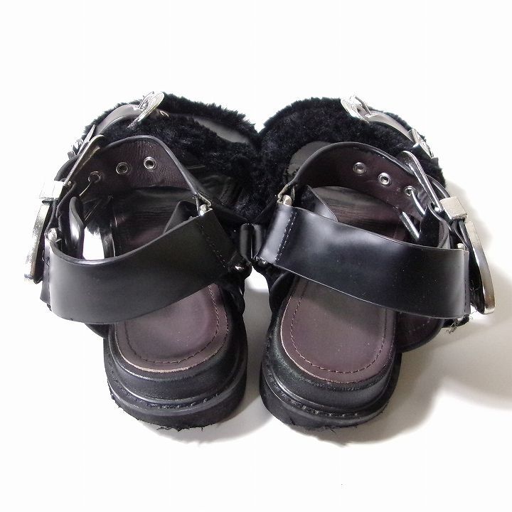 MIHARA YASUHIRO × STUDIOUSミハラヤスヒロ ファーメタルサンダル