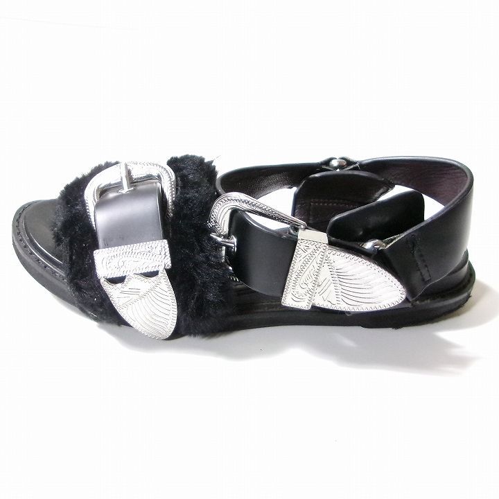 【STUDIOUS】MIHARAYASUHIRO 別注コラボ ファーサンダル STUDIOUS】MIHARAYASUHIRO 別注コラボ ファーサンダル STUDIOUS