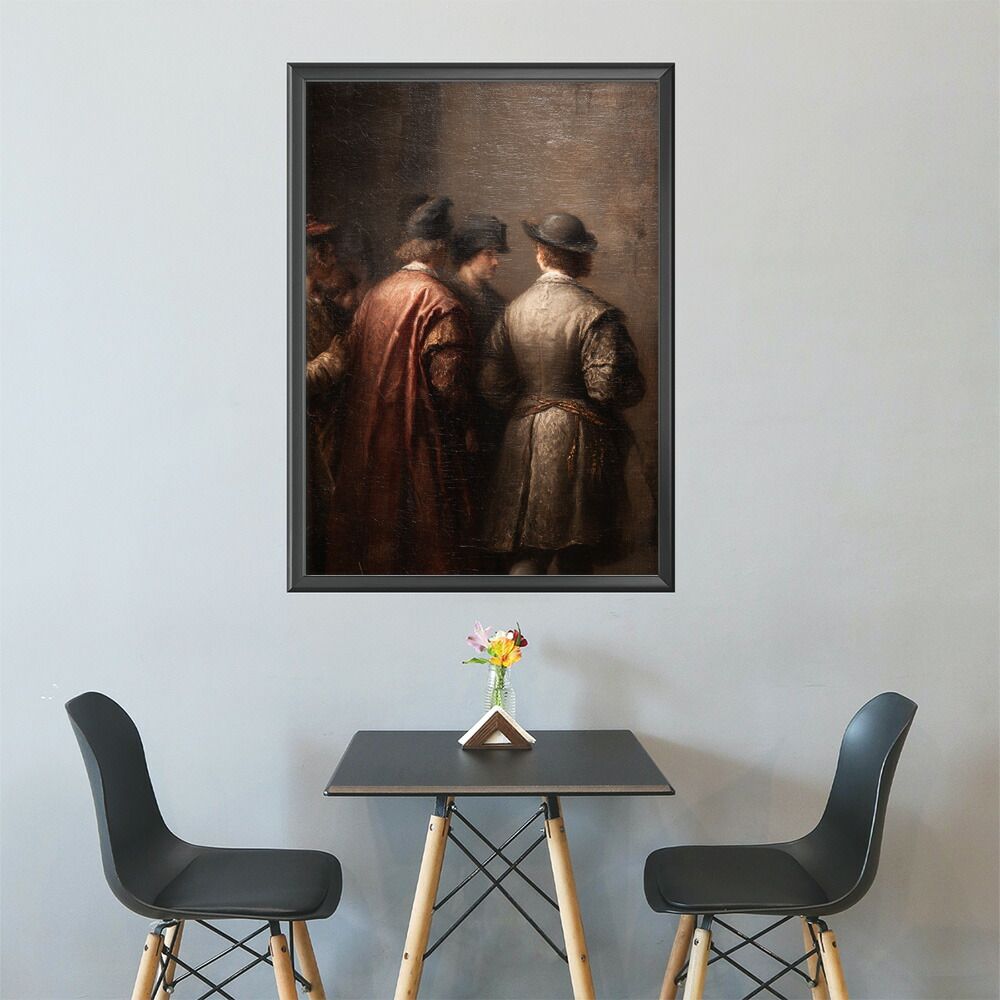 A1サイズ（約59x84cm）】【lm-poster-6675】【フレーム付き】肖像画
