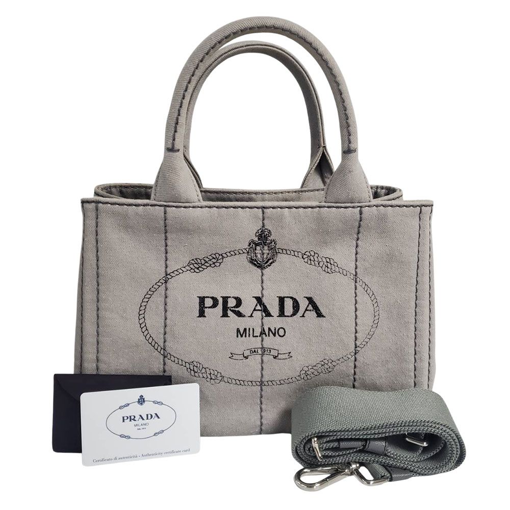 プラダ PRADA バッグ レディース ブランド カナパ ハンドバッグ