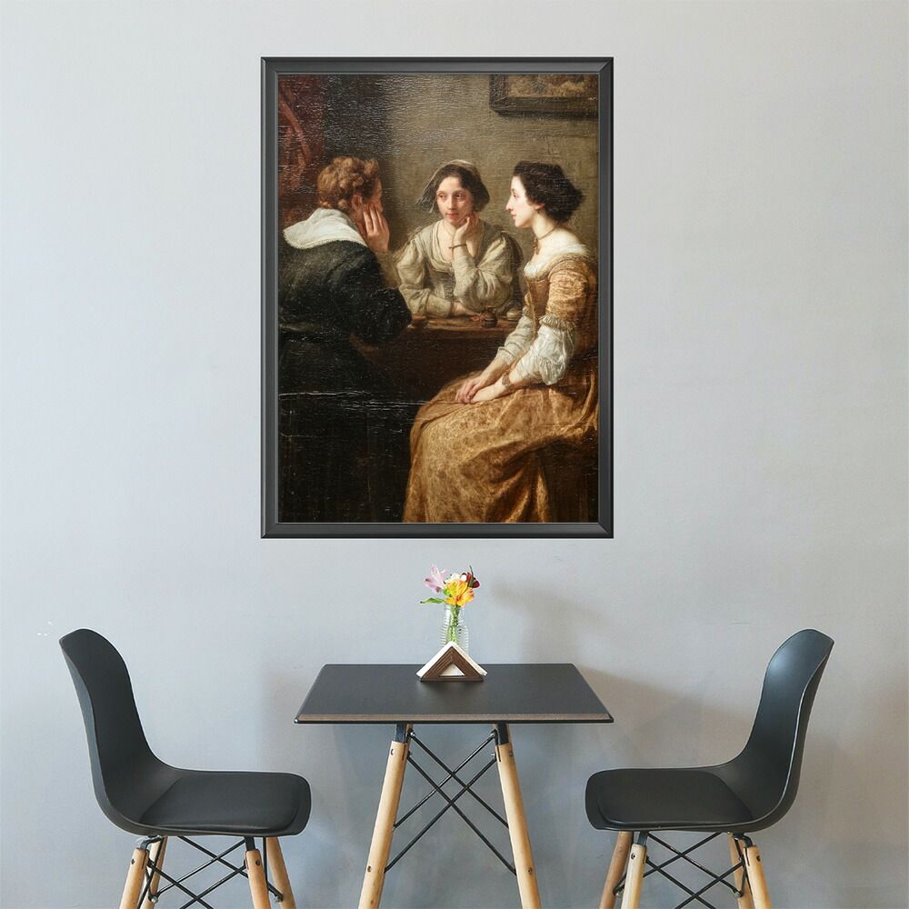 A2サイズ（約42x59cm）】【lm-poster-6679】【フレーム付き】肖像画