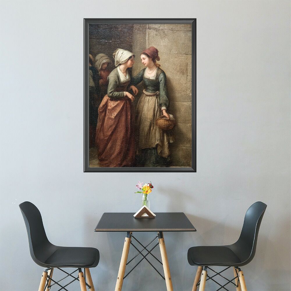 A2サイズ（約42x59cm）】【lm-poster-6692】【フレーム付き】肖像画