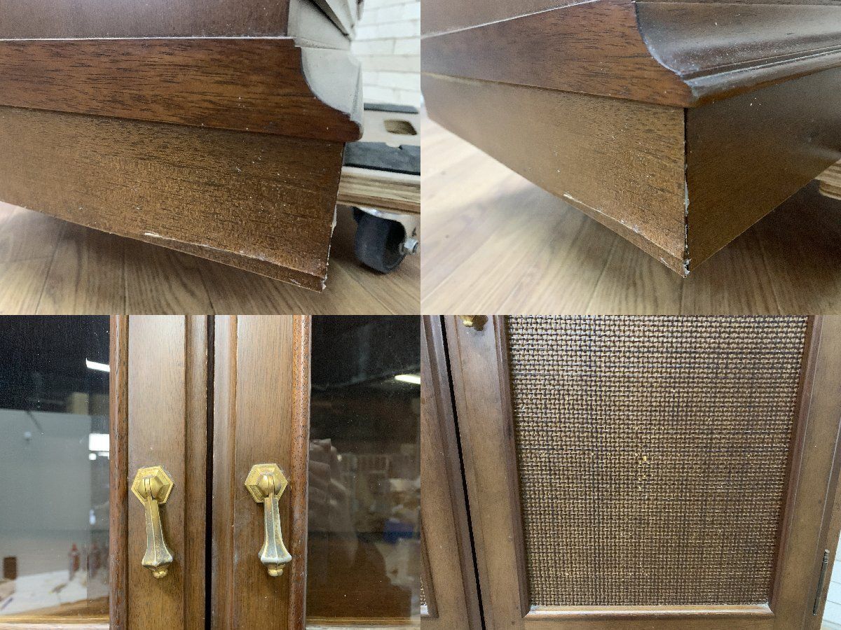 マルニ　地中海シリーズ　ロイヤル　キャビネット　食器棚　カップボード　飾り棚 GMHS117A○maruni / マルニ 地中海ロイヤル ROYAL 飾り棚 キャビネット