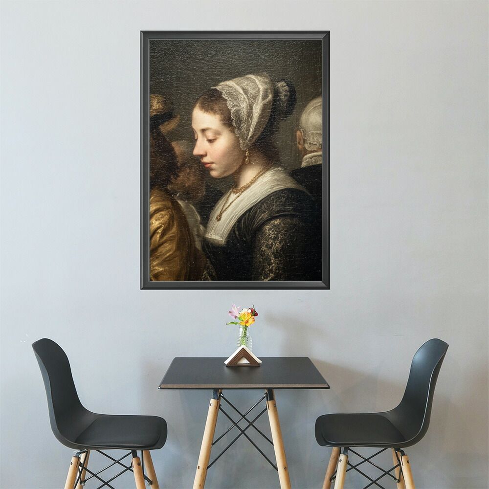 A0サイズ（約84x119cm）】【lm-poster-6926】【フレーム付き】肖像画