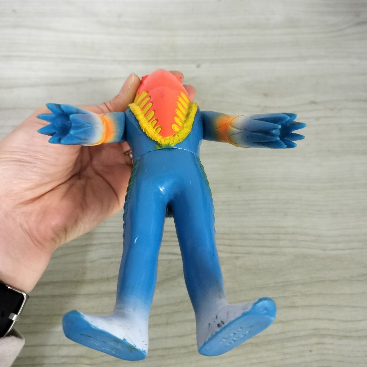 ソフビ メトロン星人 BANDAI バンダイ 1983年 円谷プロ ウルトラ怪獣