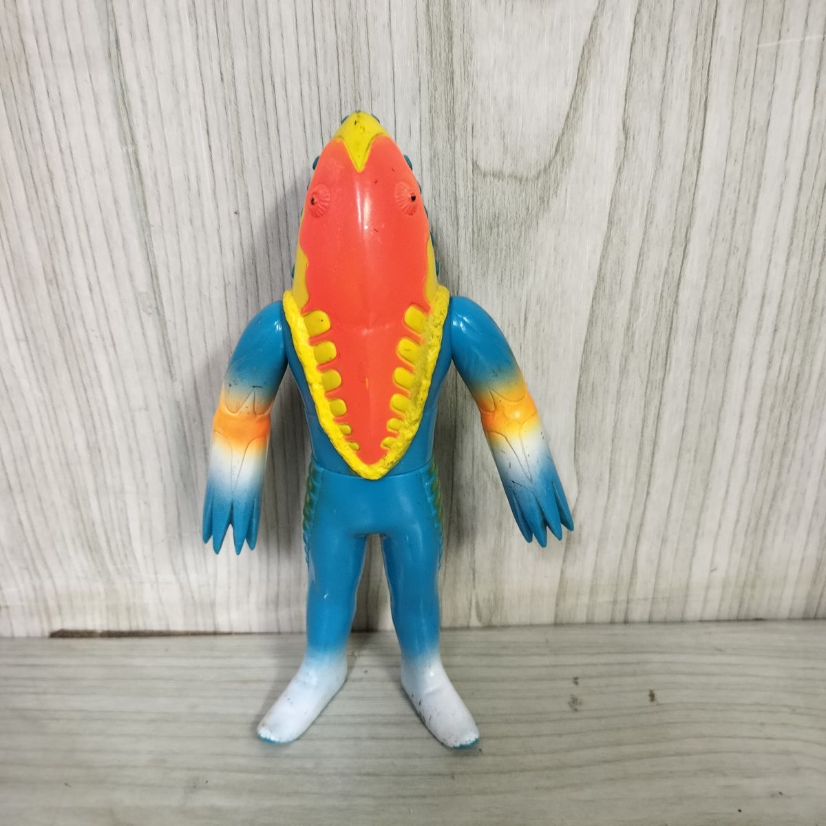 ソフビ メトロン星人 BANDAI バンダイ 1983年 円谷プロ ウルトラ怪獣