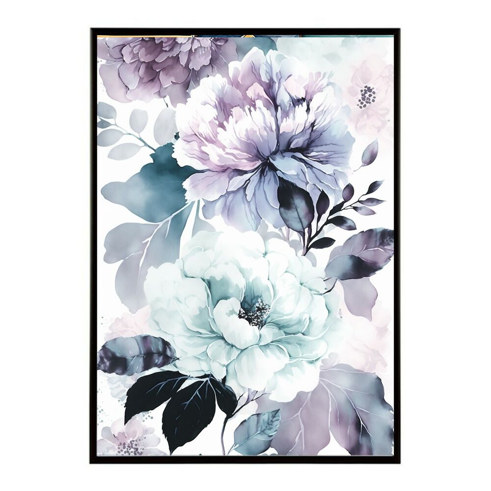 B1サイズ（約73x103cm）】【lm-poster-672】【フレーム付き】花柄