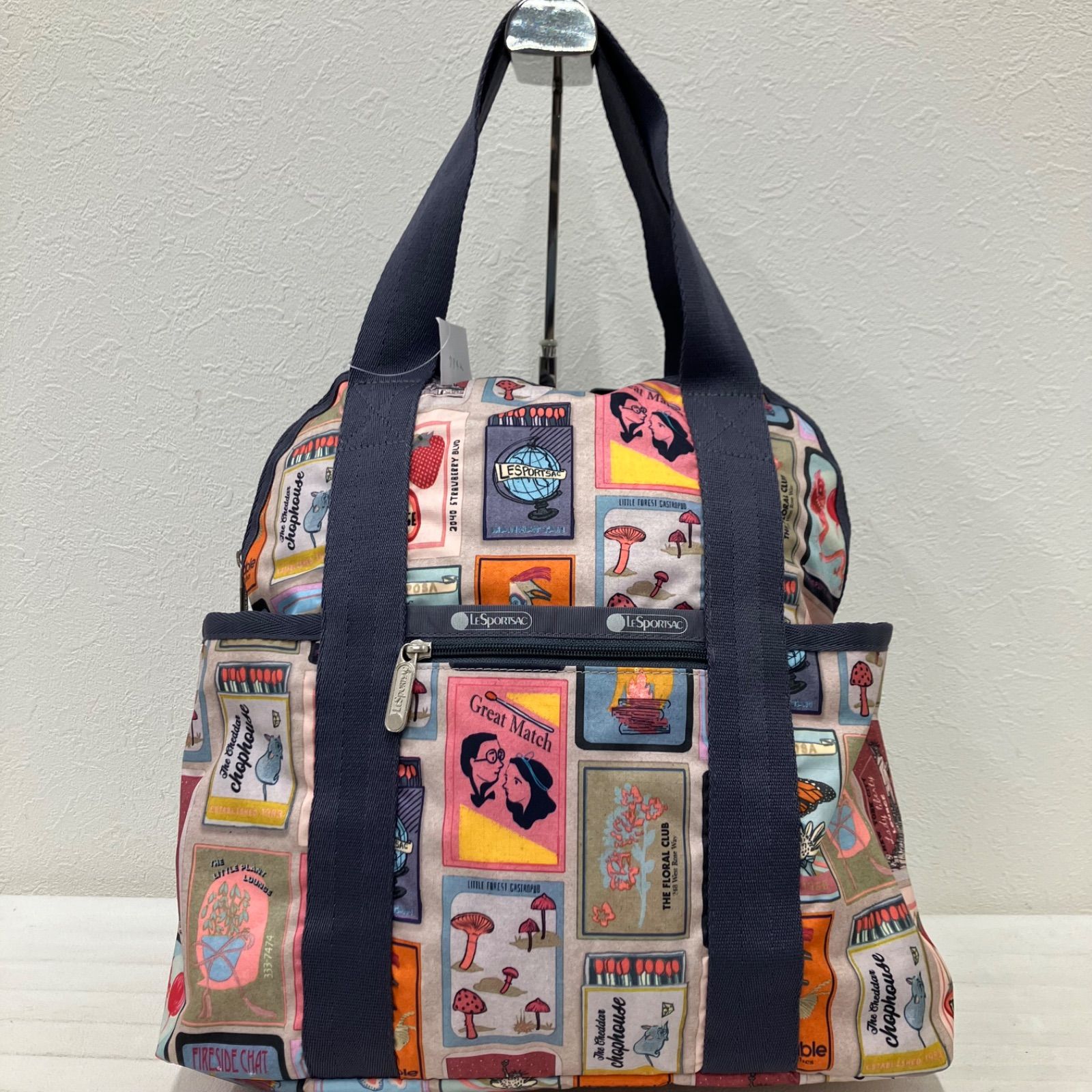 7942 良品 LeSportsac レスポートサック リュック バックパック 2way 