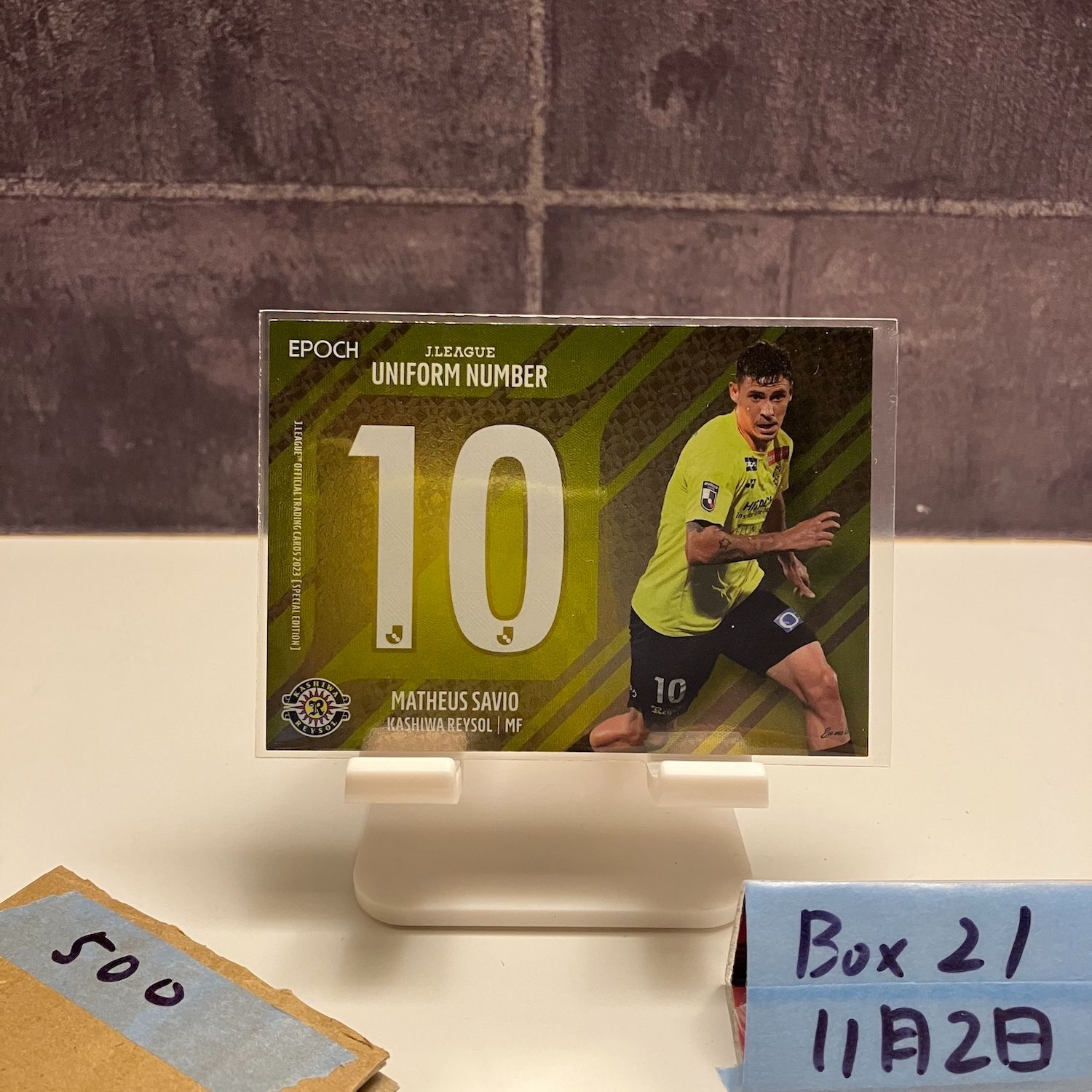 2023 EPOCH Jリーグ Special Edition マテウスサヴィオ Matheus Savio