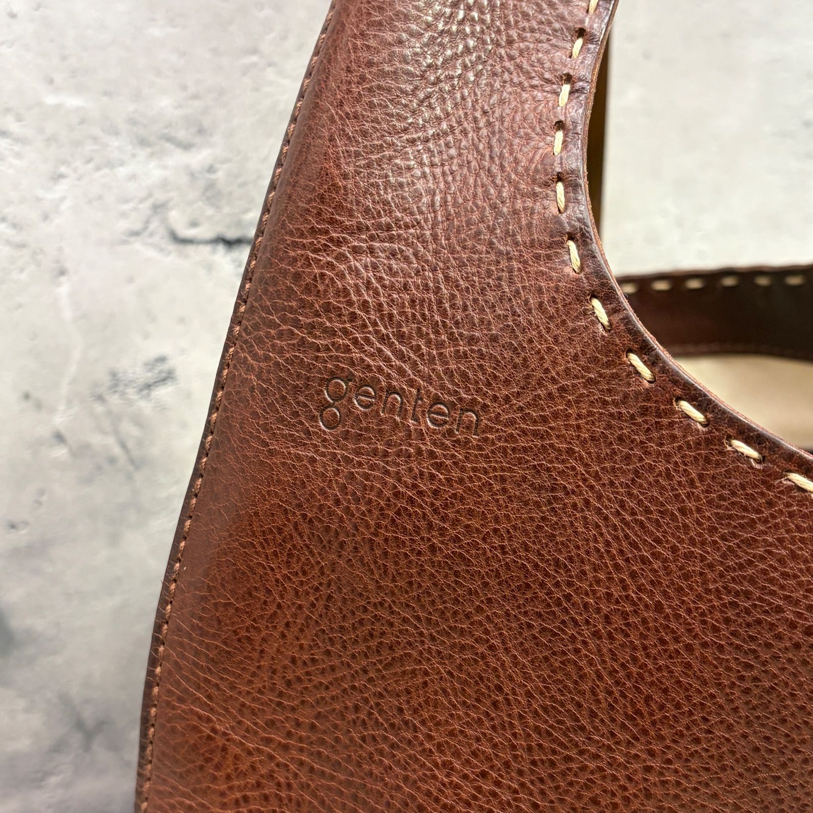 ✨genten ゲンテン ユーフラテス ワンショルダーバッグ ダークブラウン