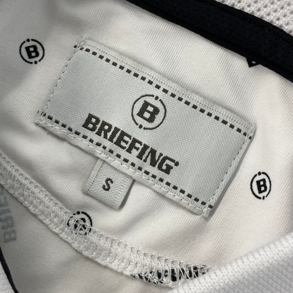 サイズ：S BRIEFING GOLF ブリーフィング 2024年 半袖ポロシャツ ロゴ