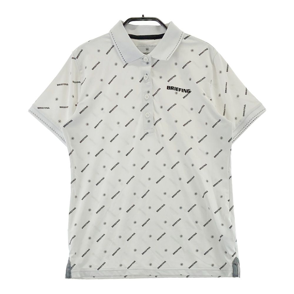 サイズ：S BRIEFING GOLF ブリーフィング 2024年 半袖ポロシャツ ロゴ