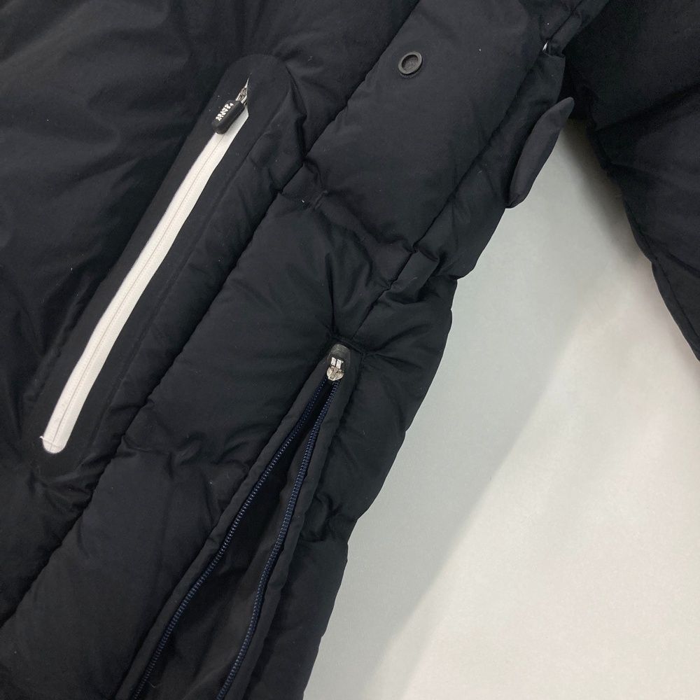 パーリーゲイツ　レディースダウン　ゴルフ サイズ0 パーリーゲイツ PG 収納袋付きバックロゴ2WAYダウンジャケット