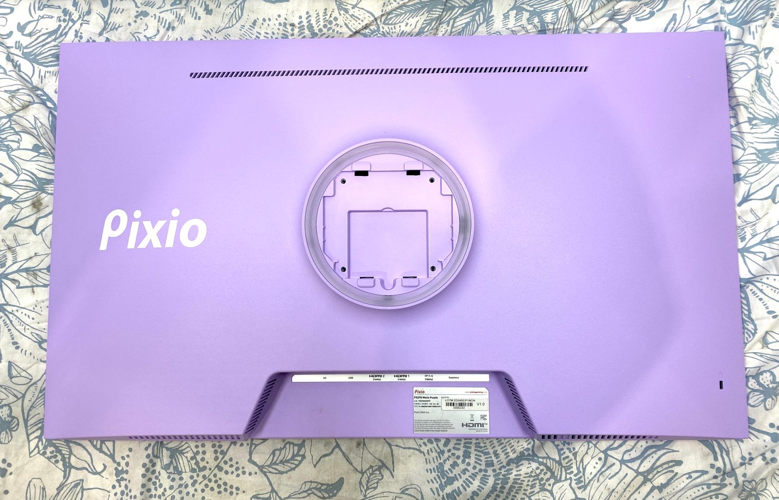 ジャンク品】 Pixio PX278 WAVEPP 液晶ディスプレイ PX278WAVEPP 27