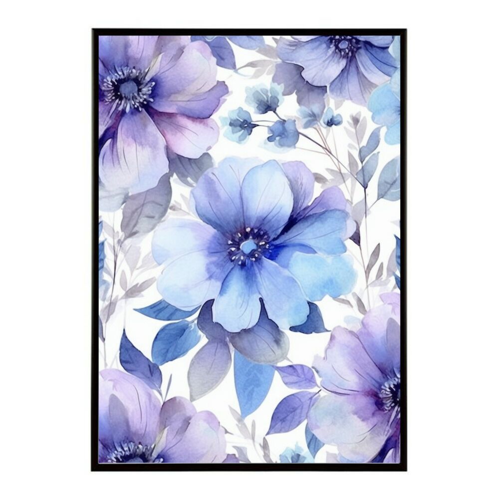 B1サイズ（約73x103cm）】【lm-poster-678】【フレーム付き】花柄