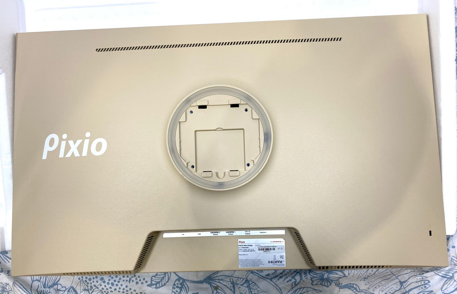 訳あり品】 Pixio PX278WAVEBE 液晶ディスプレイ PX278WAVEBE 27インチ