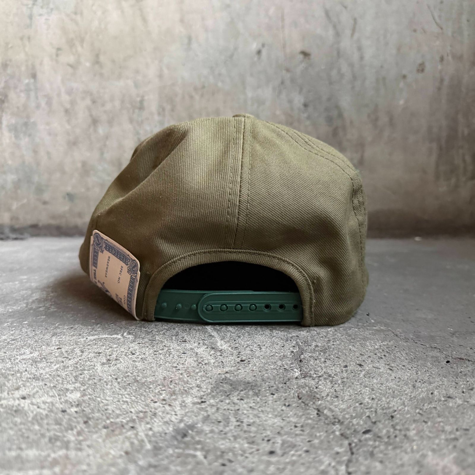 THE H.W.DOG&CO. TRUCKER CAP スナップバック オリーブ エイチ