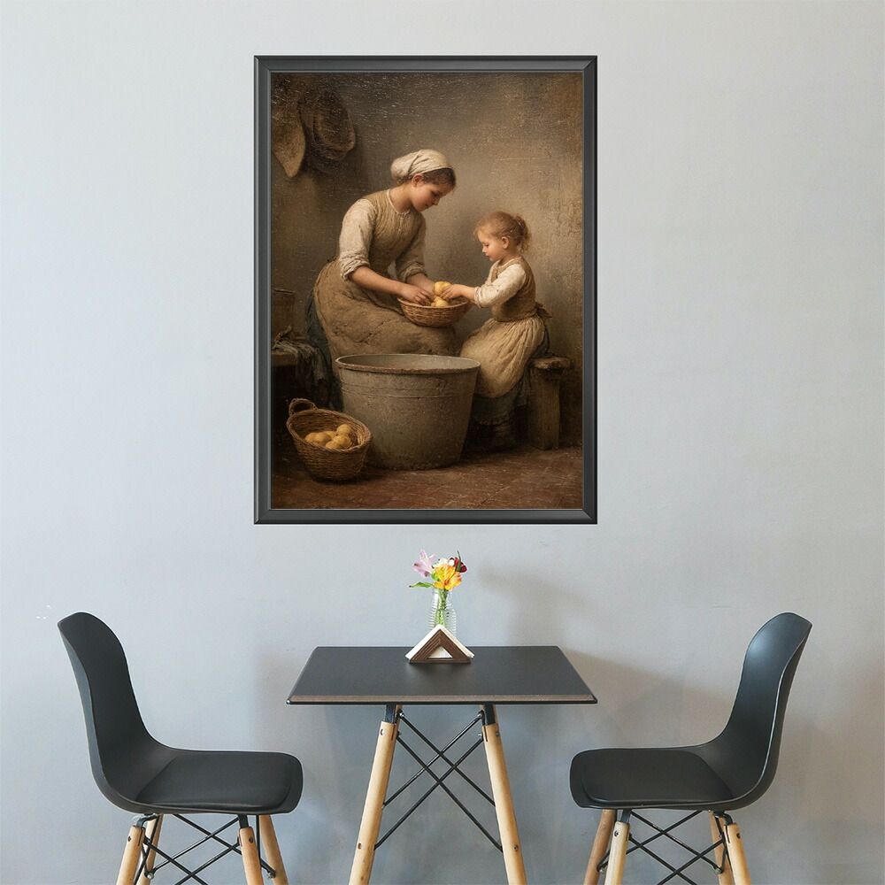 A1サイズ（約59x84cm）】【lm-poster-6805】【フレーム付き】肖像画
