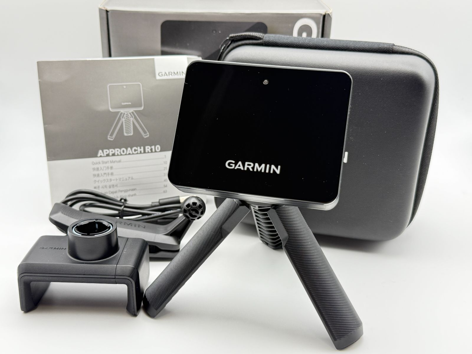 美品】GARMIN APPROACH R10 ガーミン アプローチ ポータブル弾道測定器
