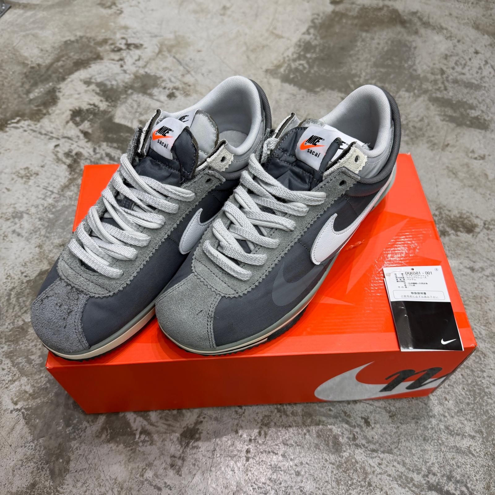 国内正規 NIKE × Sacai Zoom Cortez ズームコルテッツ スニーカー 