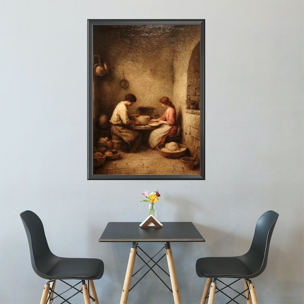 A2サイズ（約42x59cm）】【lm-poster-6826】【フレーム付き】肖像画