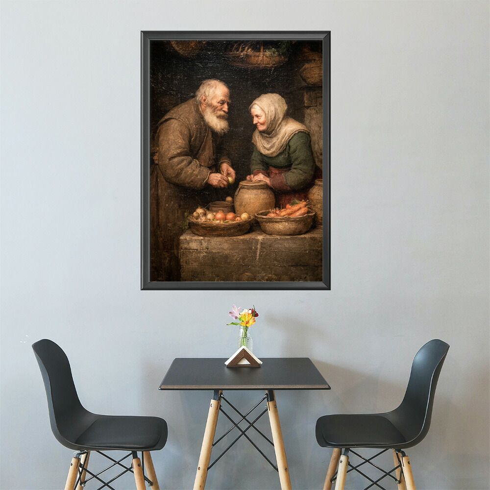 A2サイズ（約42x59cm）】【lm-poster-6830】【フレーム付き】肖像画