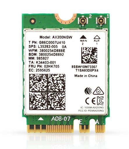 HighZer0ElectronicsAX200WiFi6Adapter|Dual-Band802.11axM.2WifiCardforPC|Upto2.4Gbps|NovPro|Supports