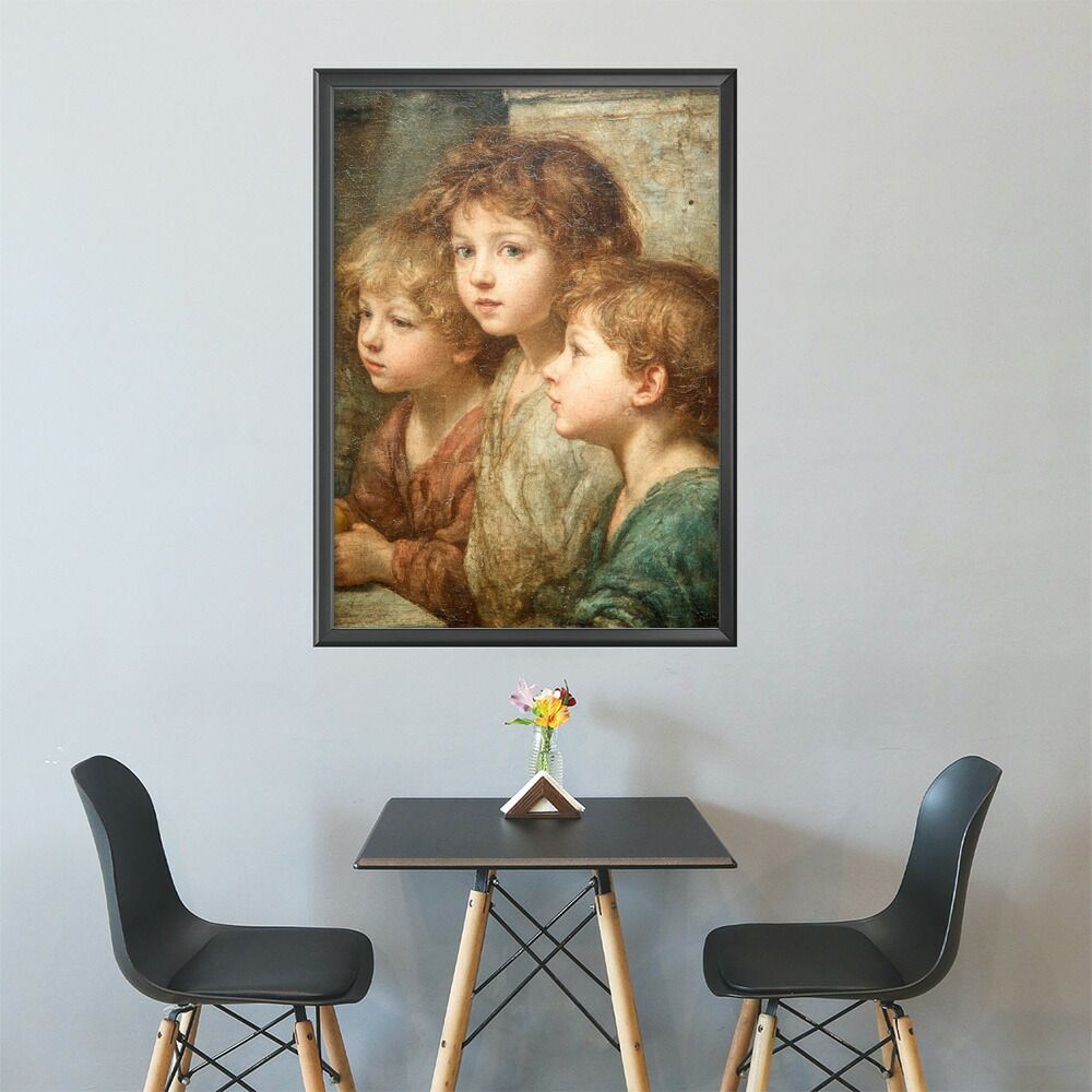 B1サイズ（約73x103cm）】【lm-poster-6884】【フレーム付き】肖像画
