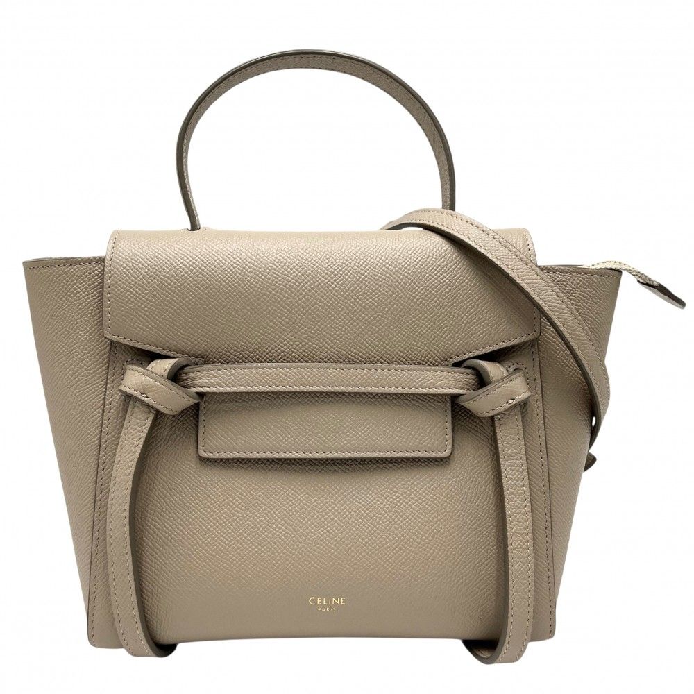 セリーヌ 2WAY レディース ナノベルトバッグ ハンドバッグ ショルダー