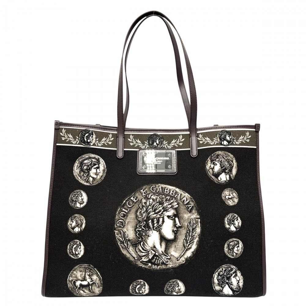 ドルチェアンドガッバーナ トートバッグ レディース コインモチーフ