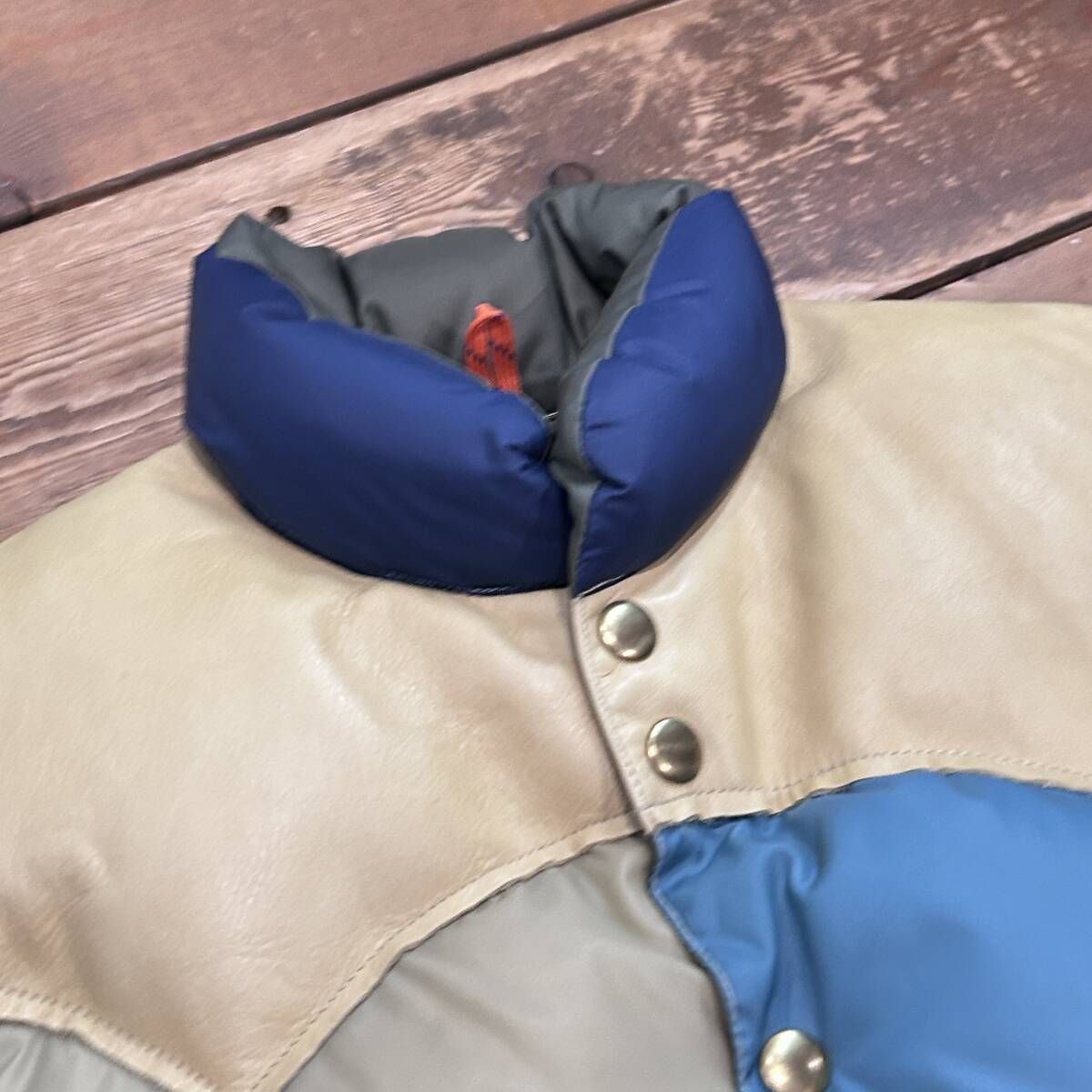 Rocky Mountain × BEAMS ダウンベスト マルチカラー サイズ38 ロッキー