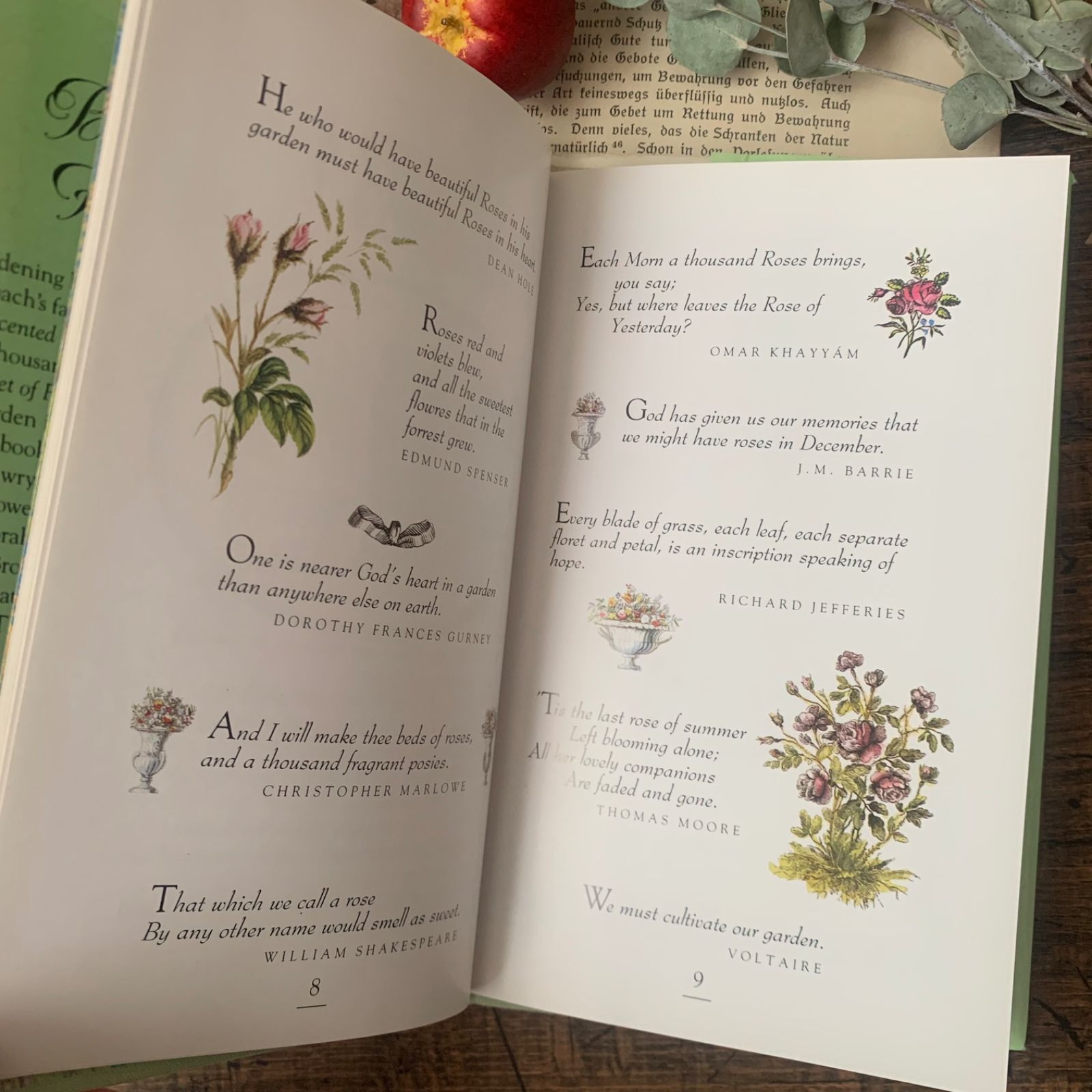 ヴィンテージ 洋書 絵本 A Bouquet of Flowers 1990年 花言葉と