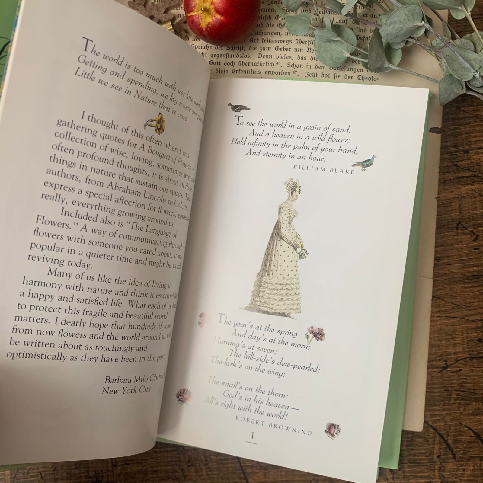 ヴィンテージ 洋書 絵本 A Bouquet of Flowers 1990年 花言葉と