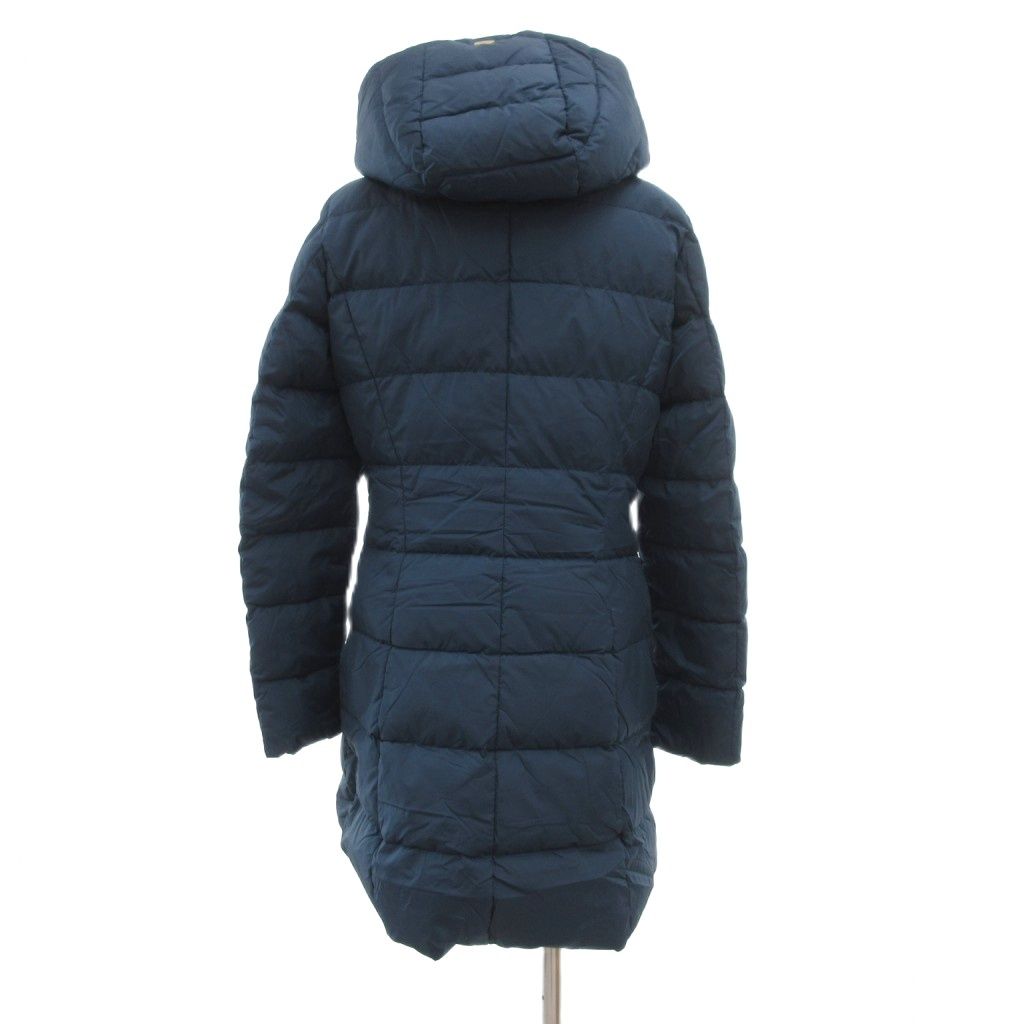 ヘルノ HERNO ダウンコート フード ジップアップ ミドル ハーフ丈 42