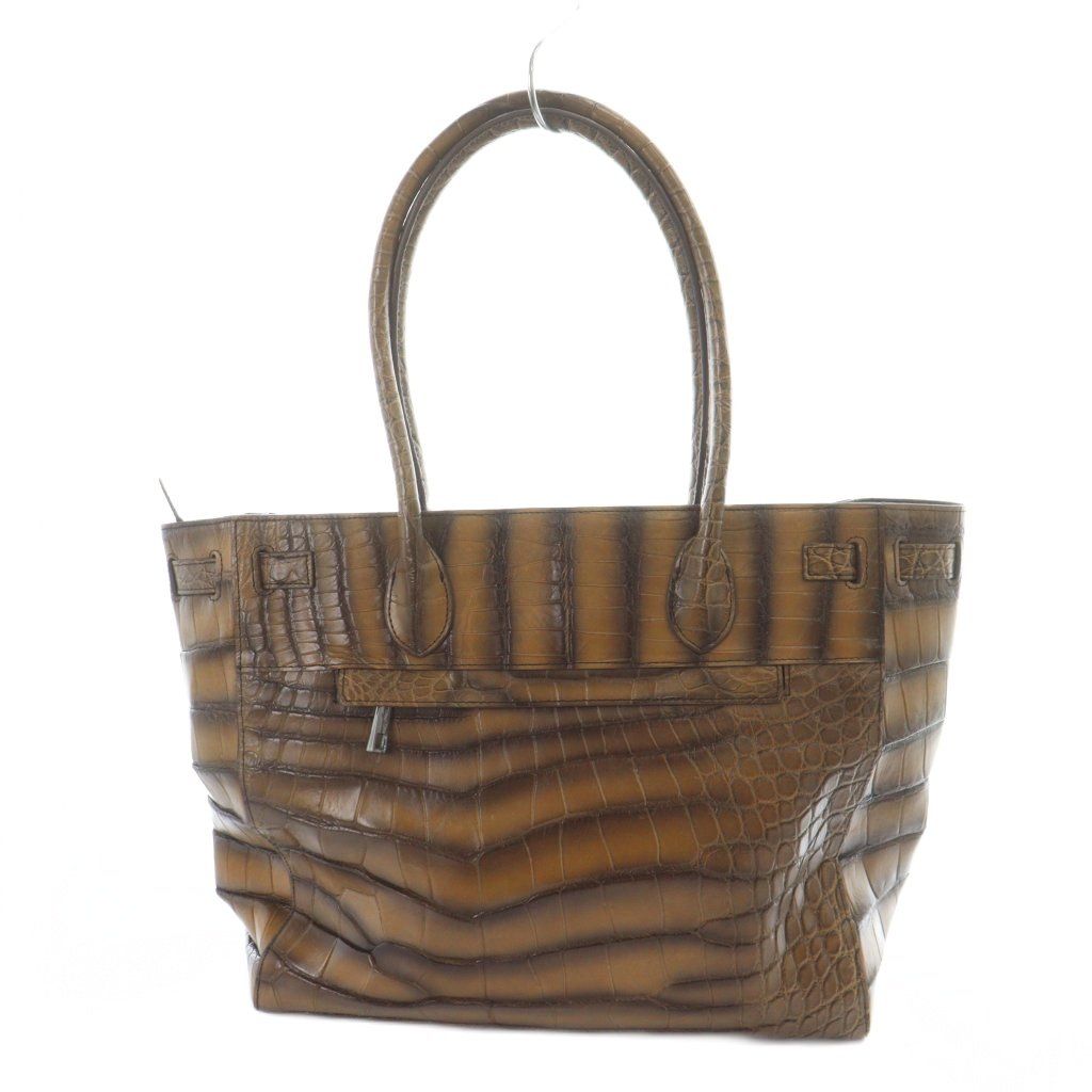 ペレシー ルッソ Pelley Lusso クロコダイル トートバッグ
