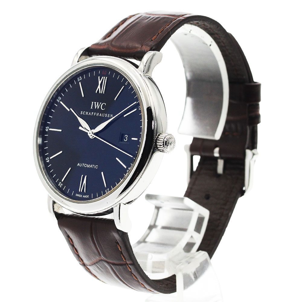 IWC IWC SCHAFFHAUSEN IW356502 ポートフィノ デイト 自動巻き メンズ
