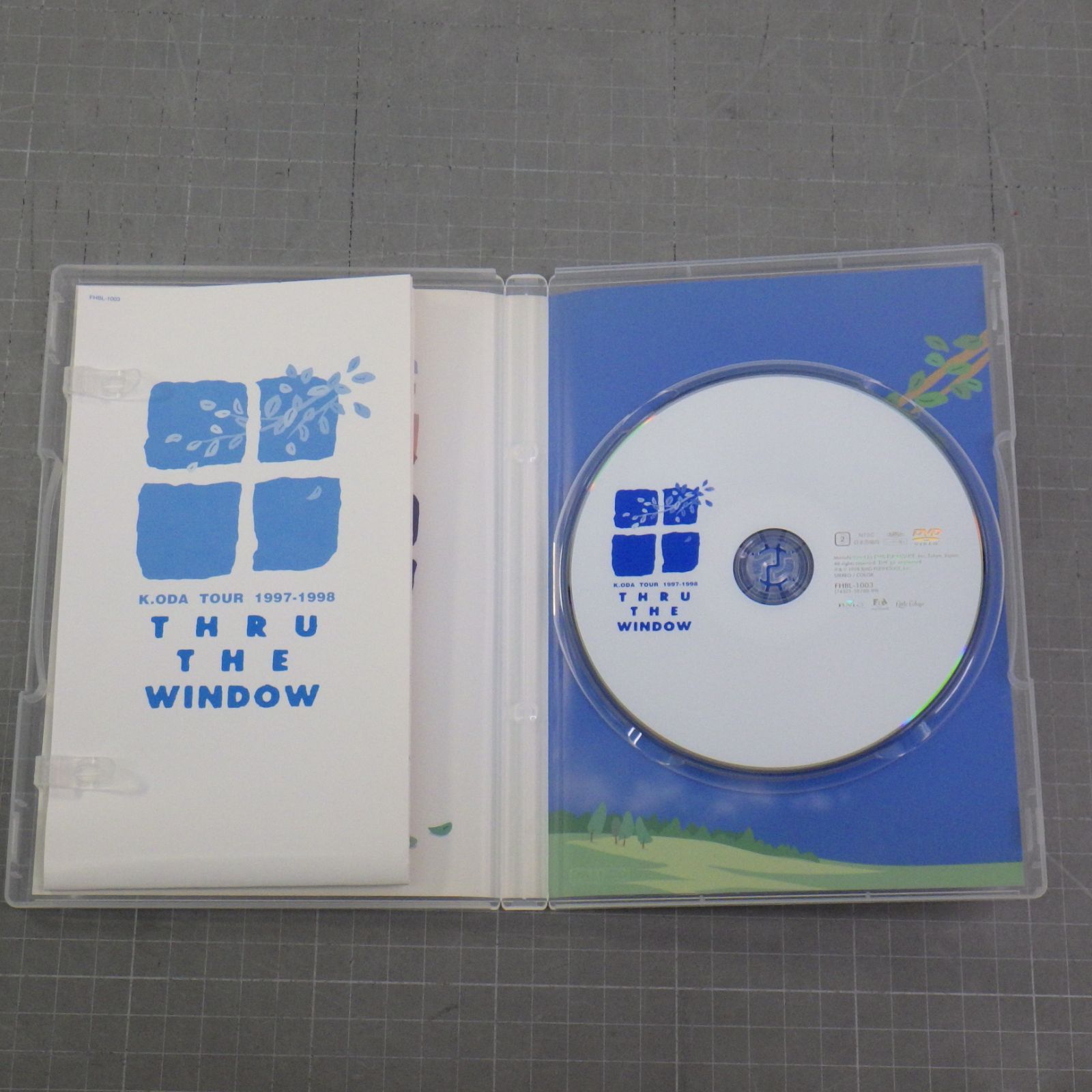 THRU THE WINDOW LIVE [DVD] 小田和正 K.ODA TOUR 1997-1998 - メルカリ