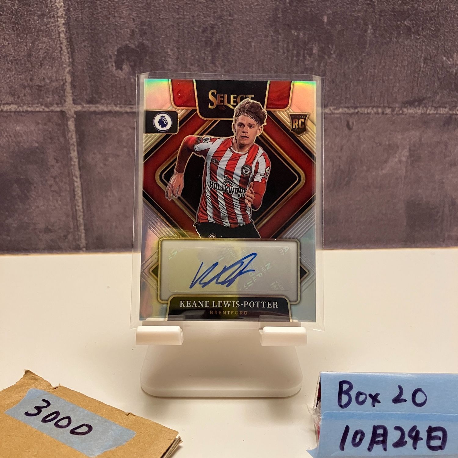 2022-23 Panini Select Premier League Keane Lewis-Potter 直筆サイン