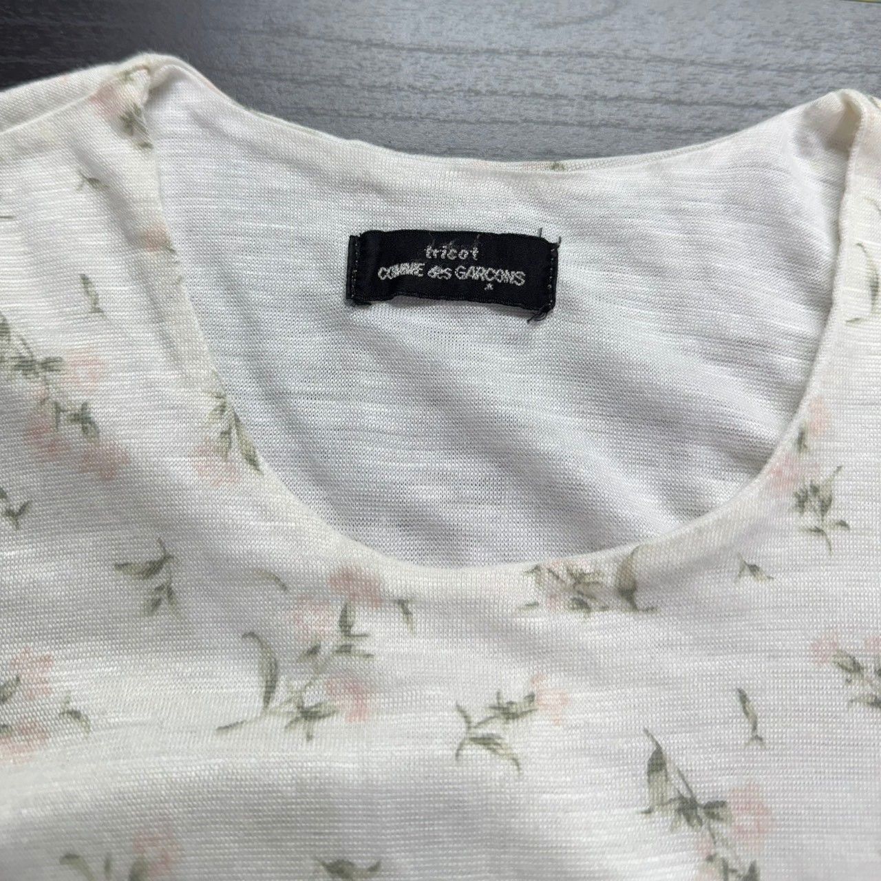 tricot COMME des GARCONS トリココムデギャルソン 小花柄リネン 