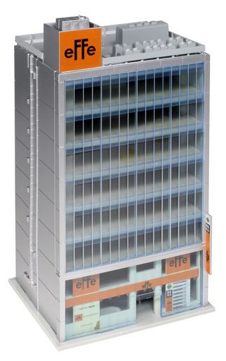 カトー(KATO)Nゲージブランドビル1シルバー23-438Cジオラマ用品 - メルカリ