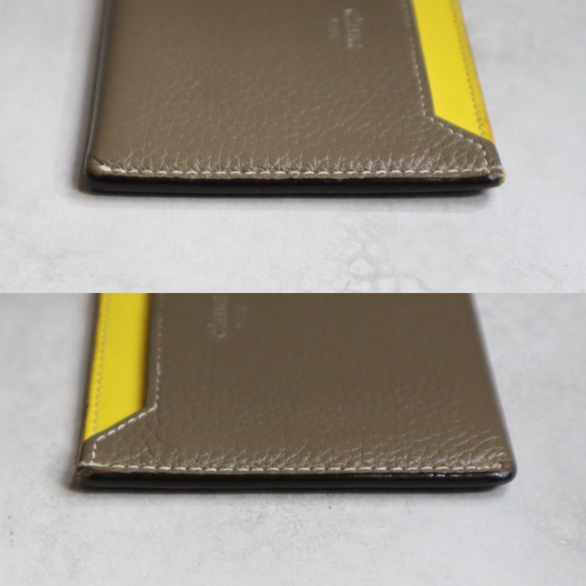 CELINE セリーヌ / バイカラーカードホルダー カード入れ パスケース