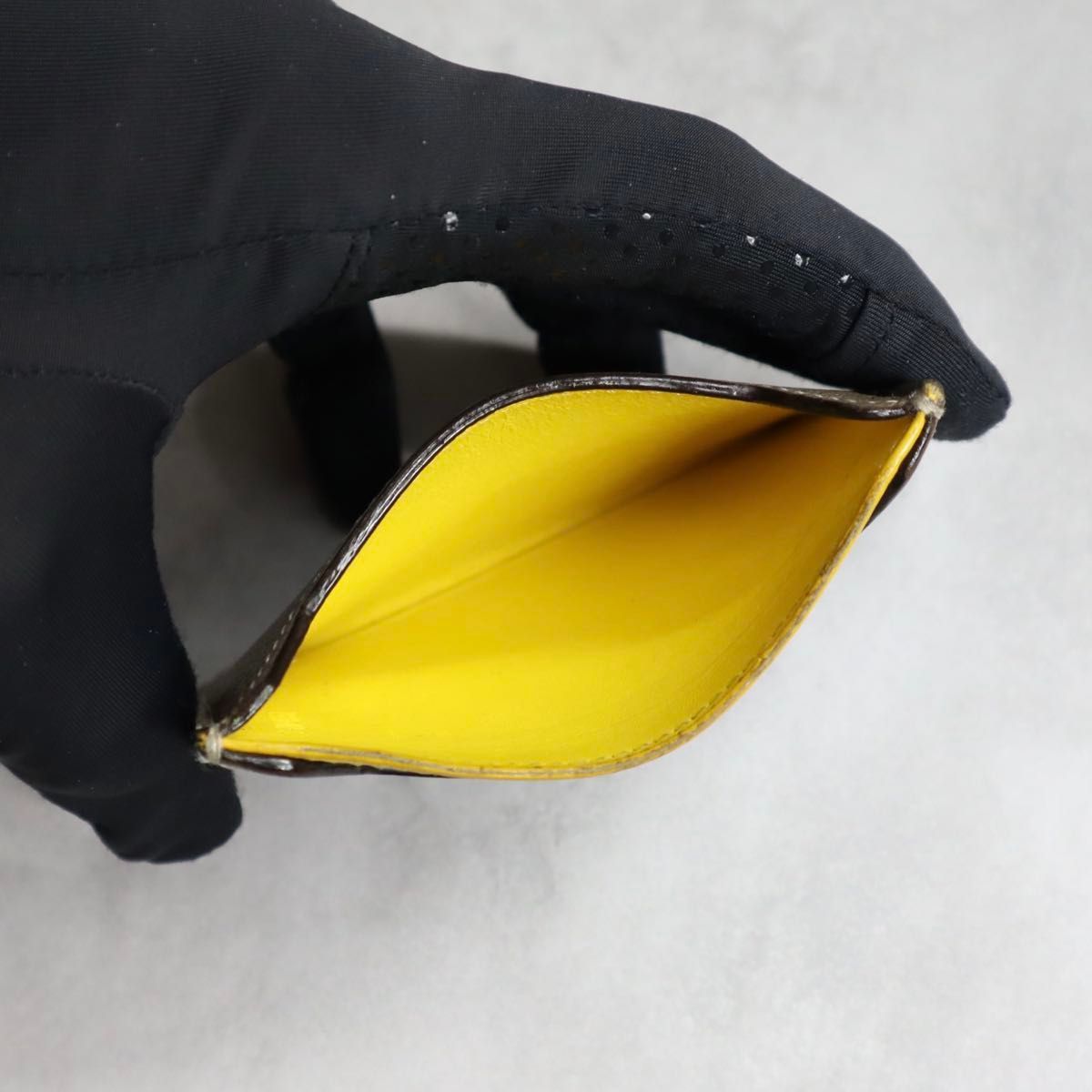 CELINE セリーヌ / バイカラーカードホルダー カード入れ パスケース