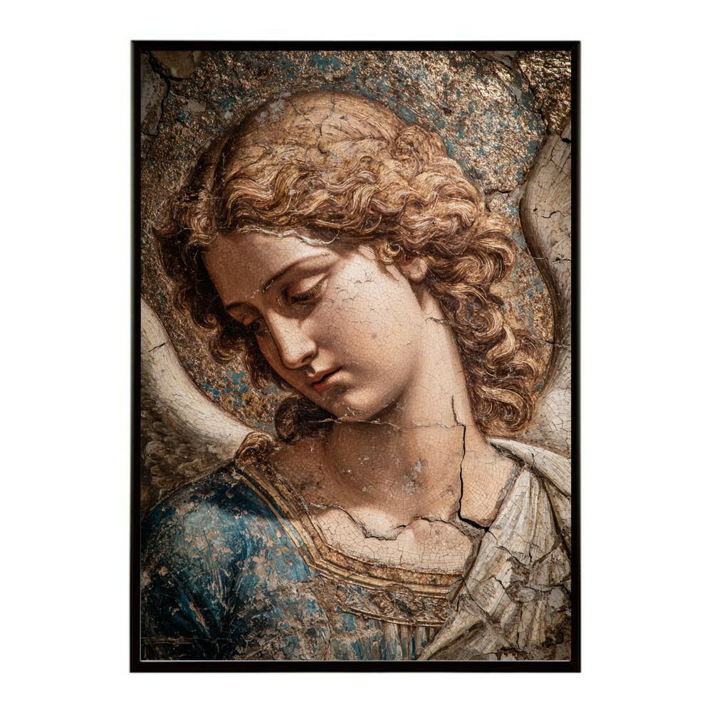 アンティーク ポスター （大）絵画 （A） A0サイズ（約84x119cm）】【lm-poster-7034】【フレーム付き】肖像画